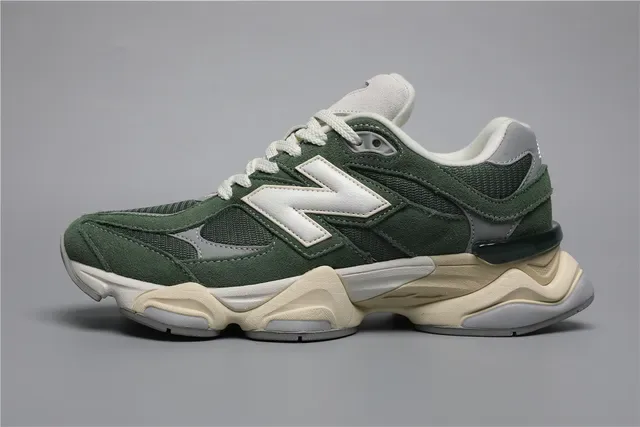New Balance 9060 أخضر غابي أبيض حذاء رياضي أسلوب حياة 9