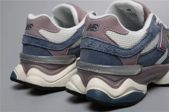 New Balance 9060 Navy Blue Wine Red sneakers lifestyle 2