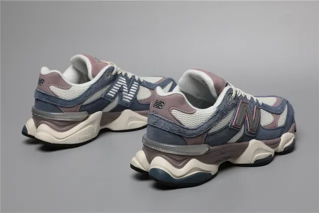 New Balance 9060 Navy Blue Wine Red sneakers lifestyle 3