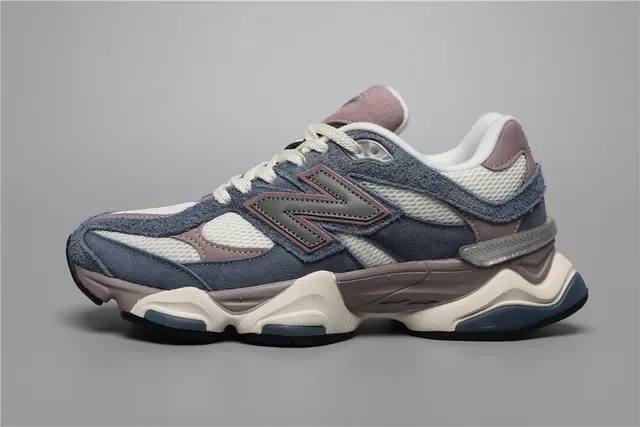New Balance 9060 Navy Blue Wine Red sneakers lifestyle 9
