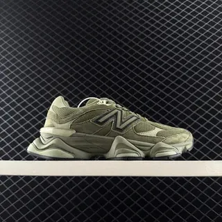 New Balance 9060 橄榄绿 厚底运动鞋