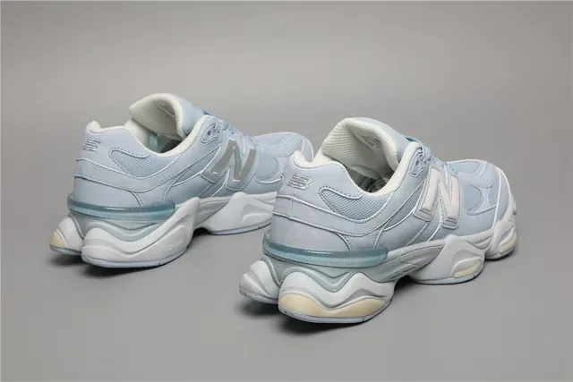 New Balance Azul Branco Chunky Retro Runner Upper de malha-sintético em camadas Sneakers lifestyle 3