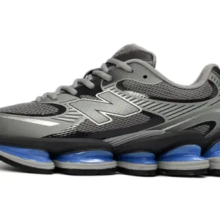 New Balance Gray Blue Mesh And Synthetic Upper Segmented Pod Midsole Lifestyle Sneakers