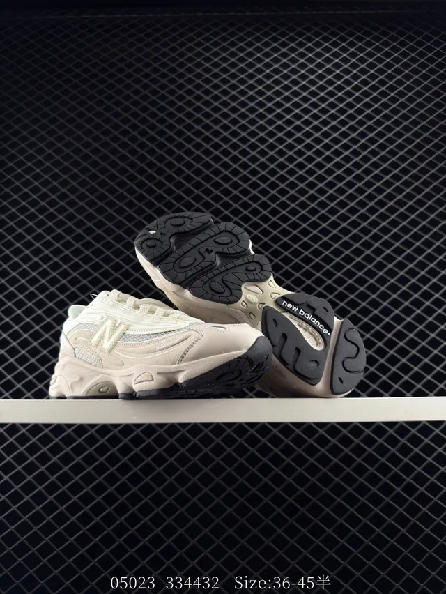 New Balance M0 بيج رمادي متعدد الطبقات رغوة midsole ريترو داد شوز silhouette سنيكرز سميكة 3