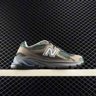 New Balance M2010 Beige Green Mesh Chunky Sneakers