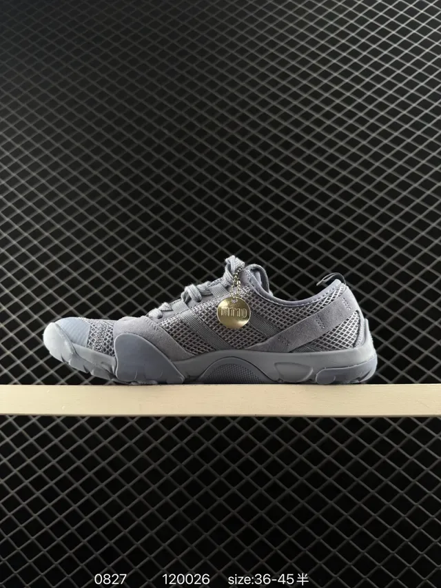 New Balance MT10 Gris Maille et Daim Barefoot Lifestyle Sneakers 5