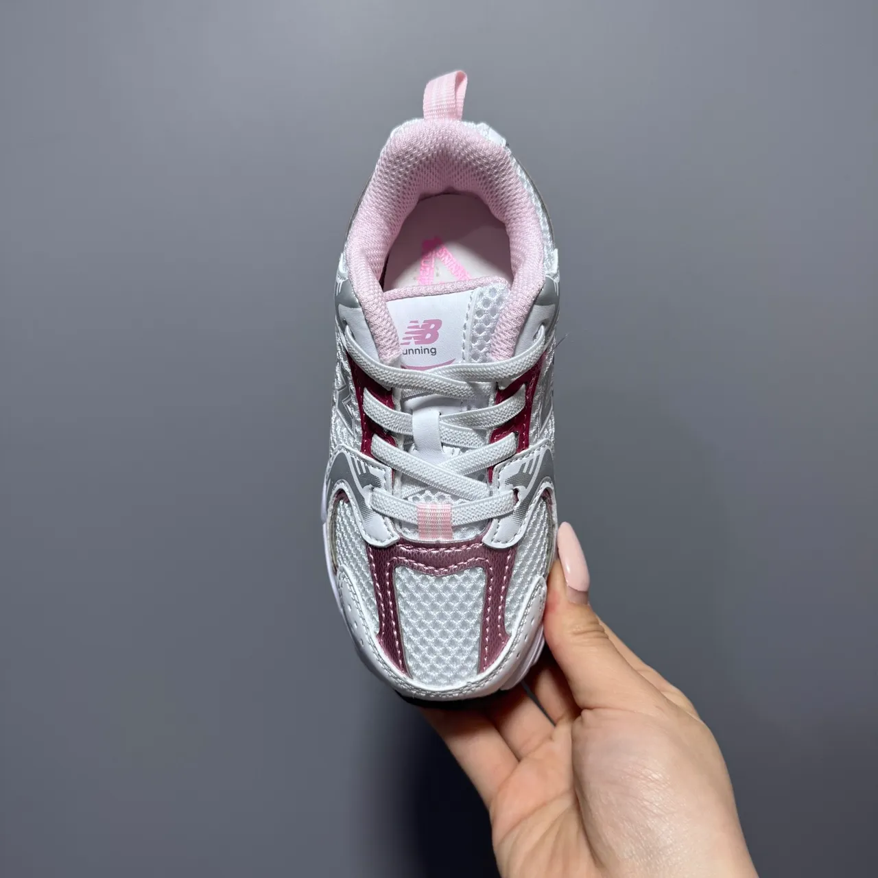 New Balance Branco Rosa Retro Runner Silhueta Malha Multicamadas E Superior Sintético Tênis Chunky 21
