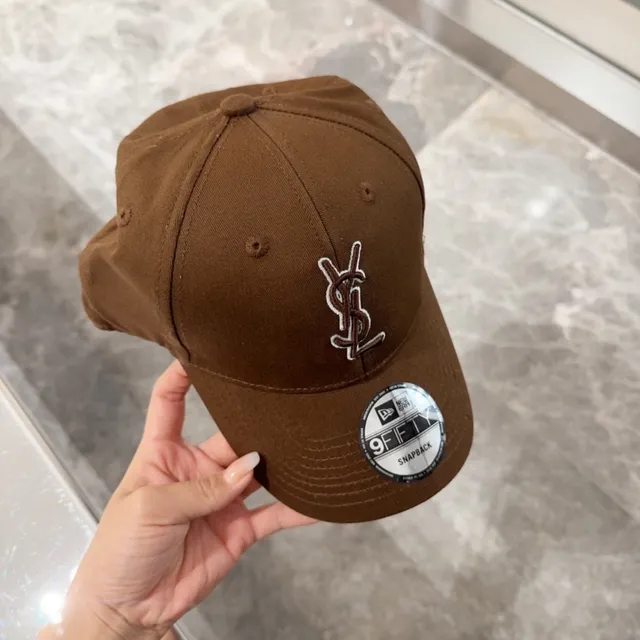 New Era 9FIFTY Snapback Brown Embroidered Logo Baseball Cap 8