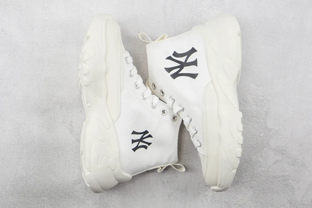 New Era NY Logo High-Top Canvas Lifestyle Sneaker 2