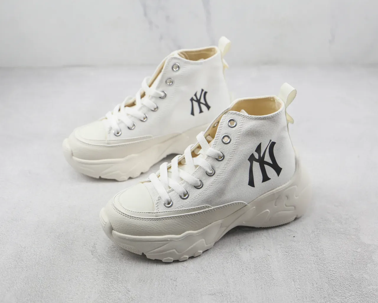 New Era NY Logo High-Top Canvas Lifestyle Sneaker 4