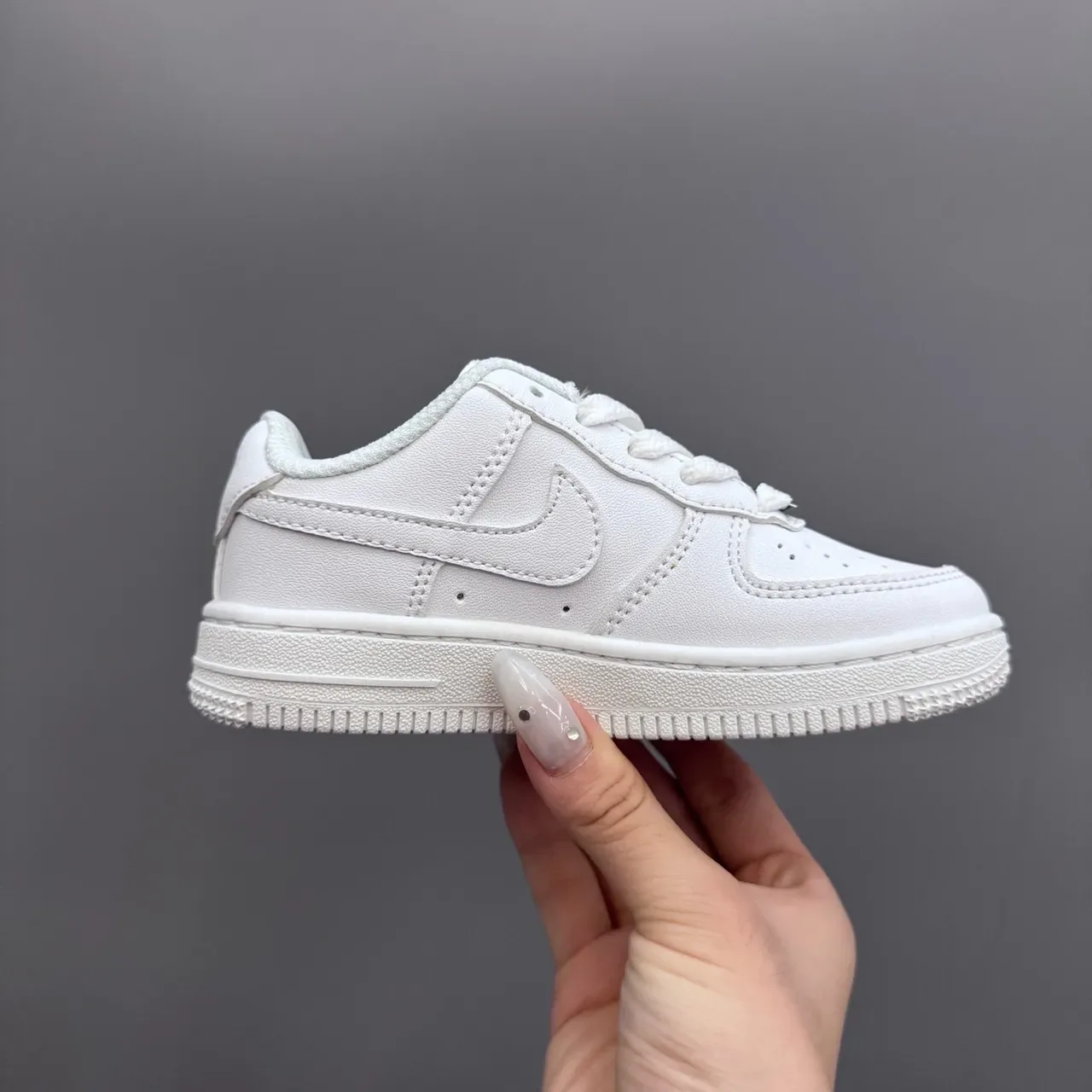 Nike Air Force 1 All Black Lifestyle Sneakers 8