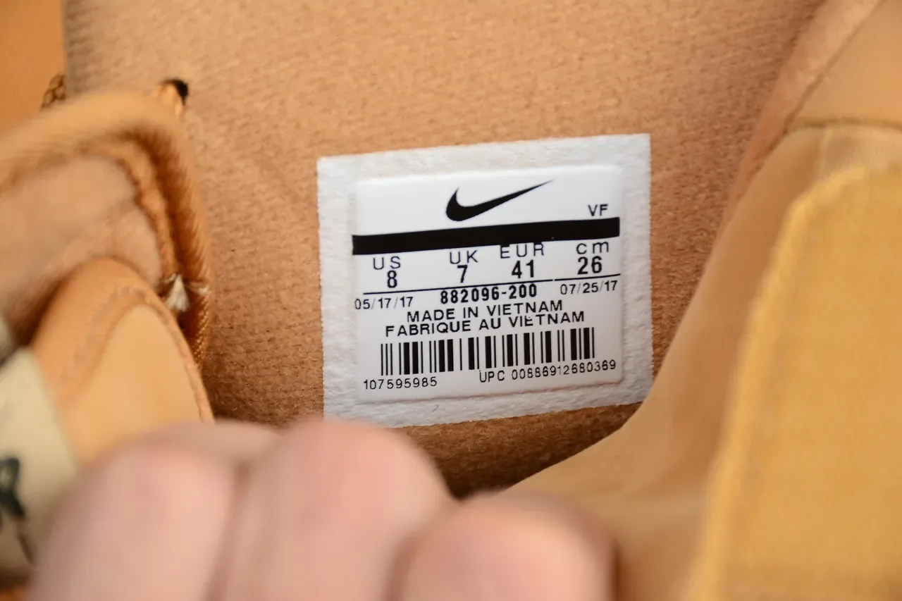 Nike Air Force 1 High Utility Wheat Lifestyle Sneakers 3