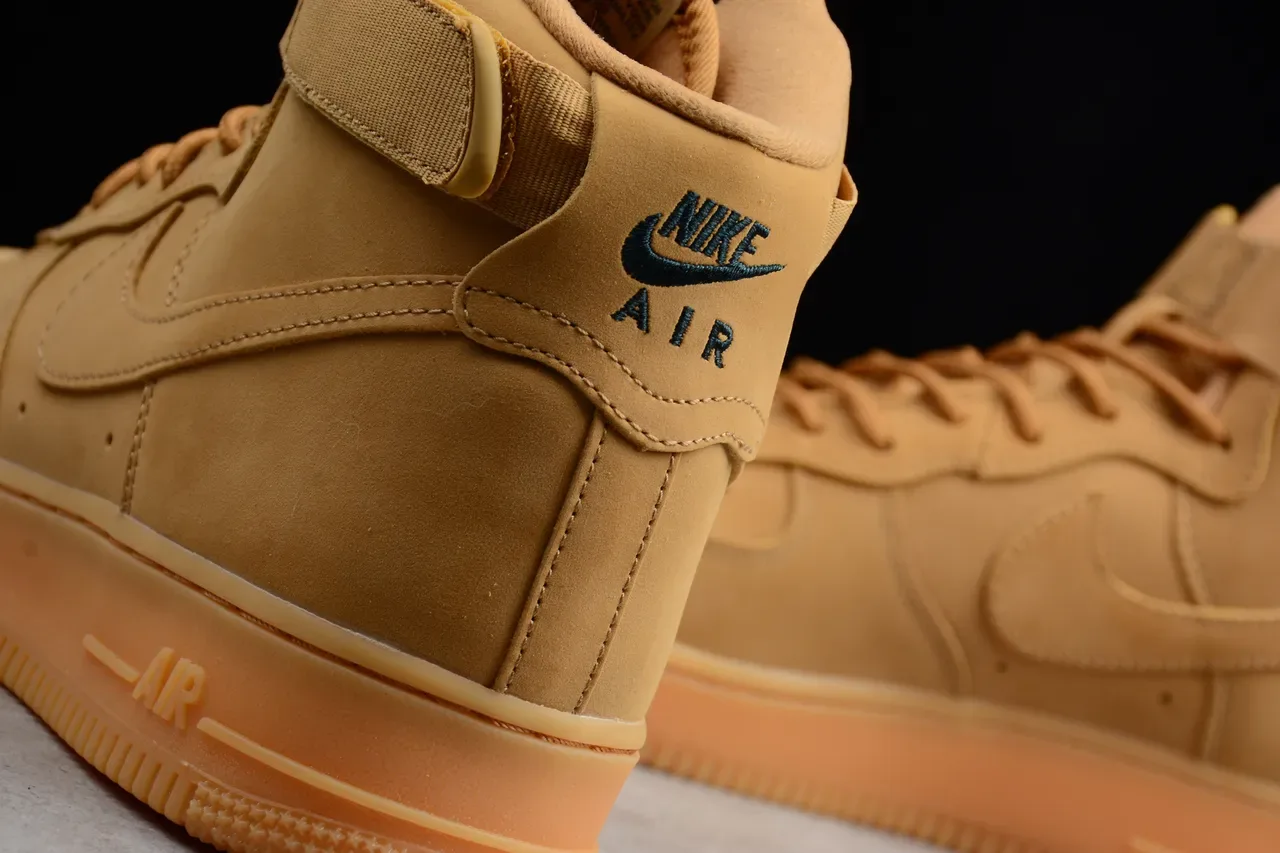 Nike Air Force 1 High Utility Wheat Lifestyle Sneakers 11