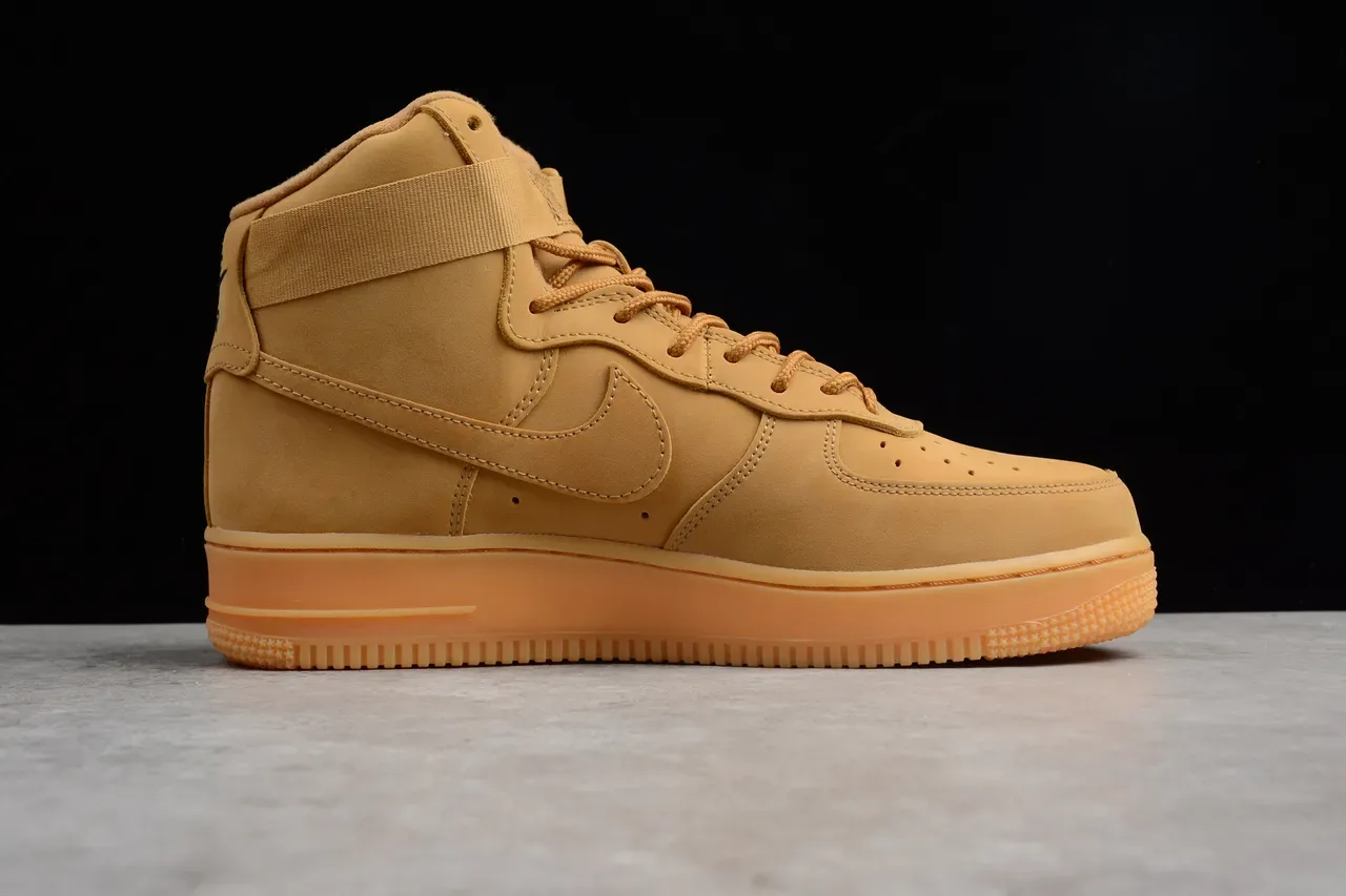 Nike Air Force 1 High Utility Wheat Lifestyle Sneakers 14
