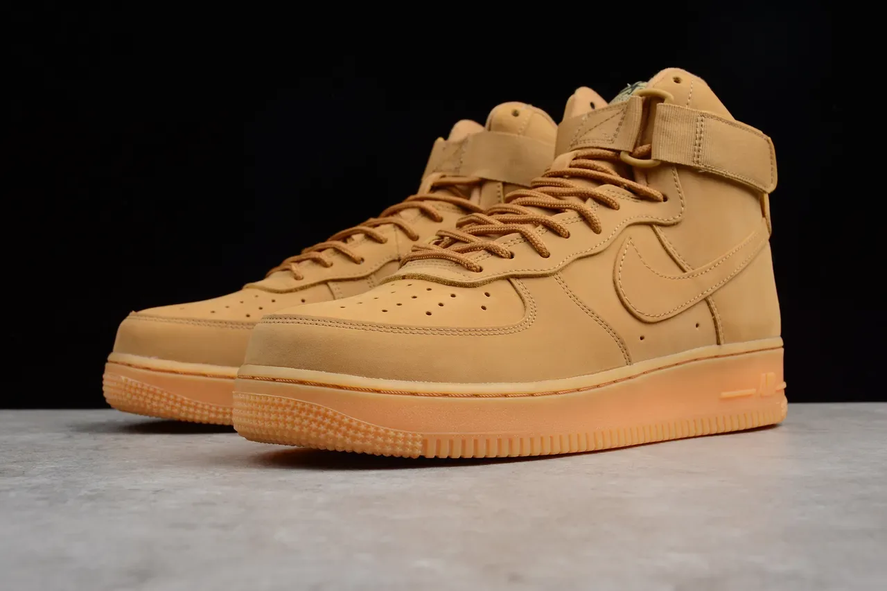 Nike Air Force 1 High Utility Wheat Lifestyle Sneakers 15