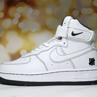 Nike Air Force 1 High x UNDEFEATED White Black Lifestyle Sneakers