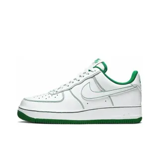Nike Air Force 1 White and Green Lifestyle Sneakers
