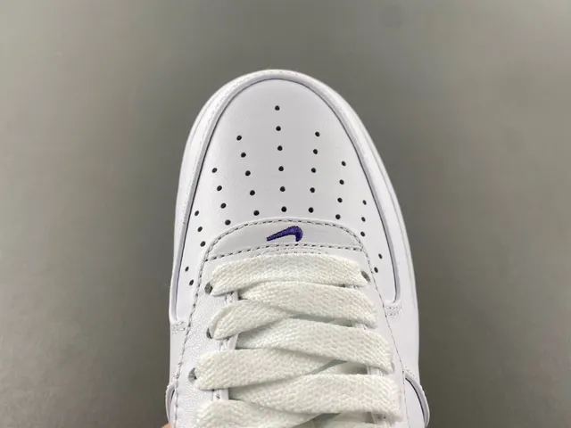 Nike Air Force 1 White and Yellow Lifestyle Sneakers 6