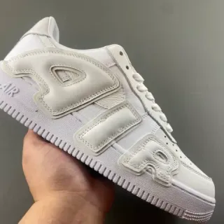 Nike Air Force 1 White ওভারসাইজড সেলাই করা লেটার লাইফস্টাইল স্নিকার