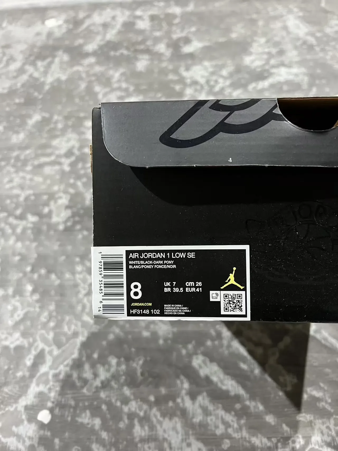 Nike Air Jordan 1 Low Bordeaux Blanc Noir Chaussures Lifestyle 10