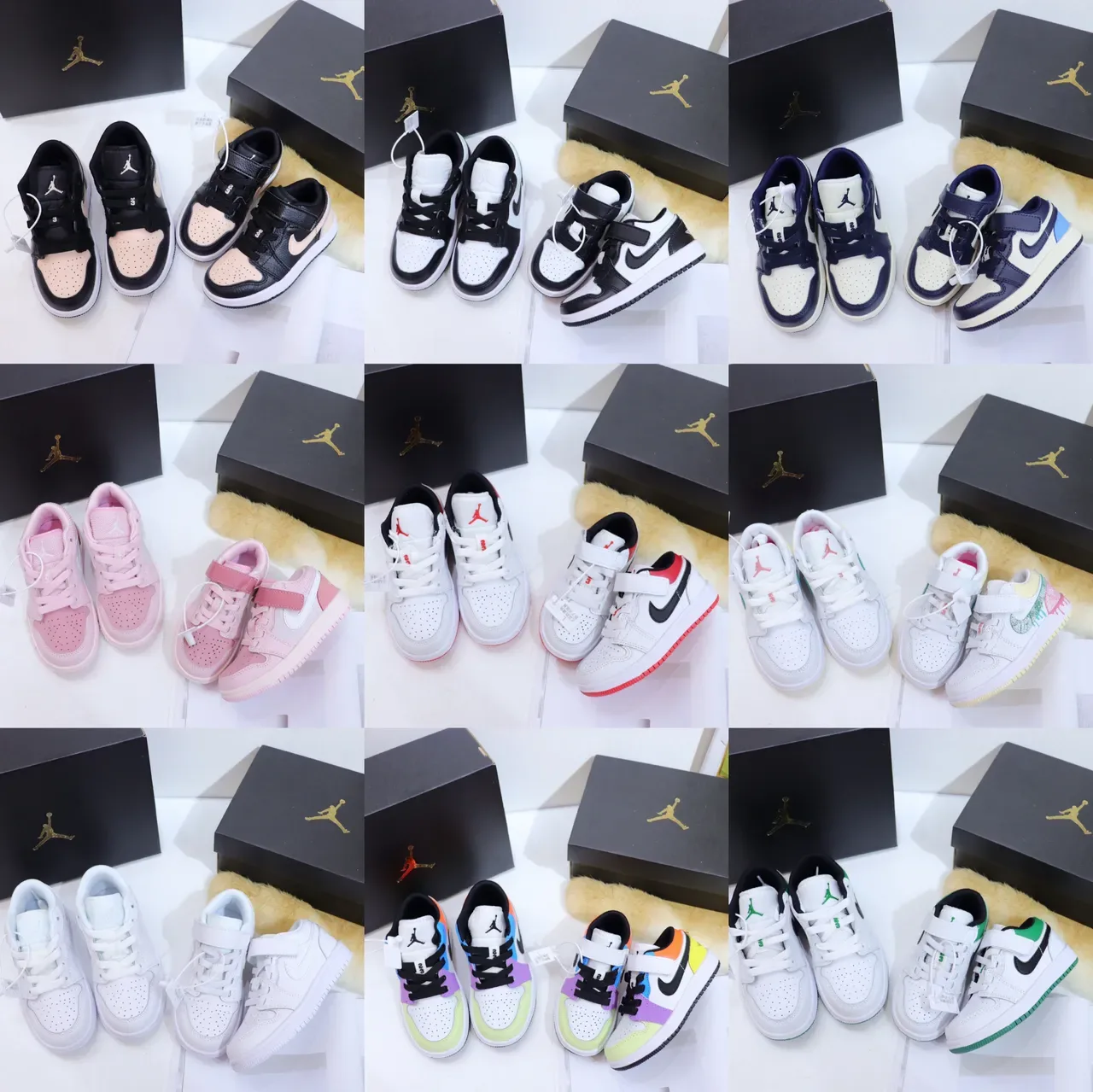 Nike Air Jordan 1 Low Multicolor Panelled Lifestyle Sneakers 3