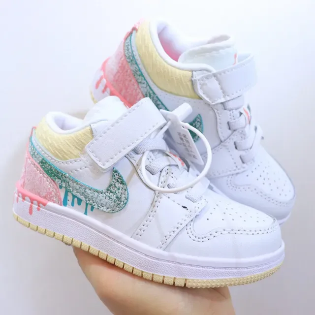 Nike Air Jordan 1 Low Multicolor Panelled Lifestyle Sneakers 17
