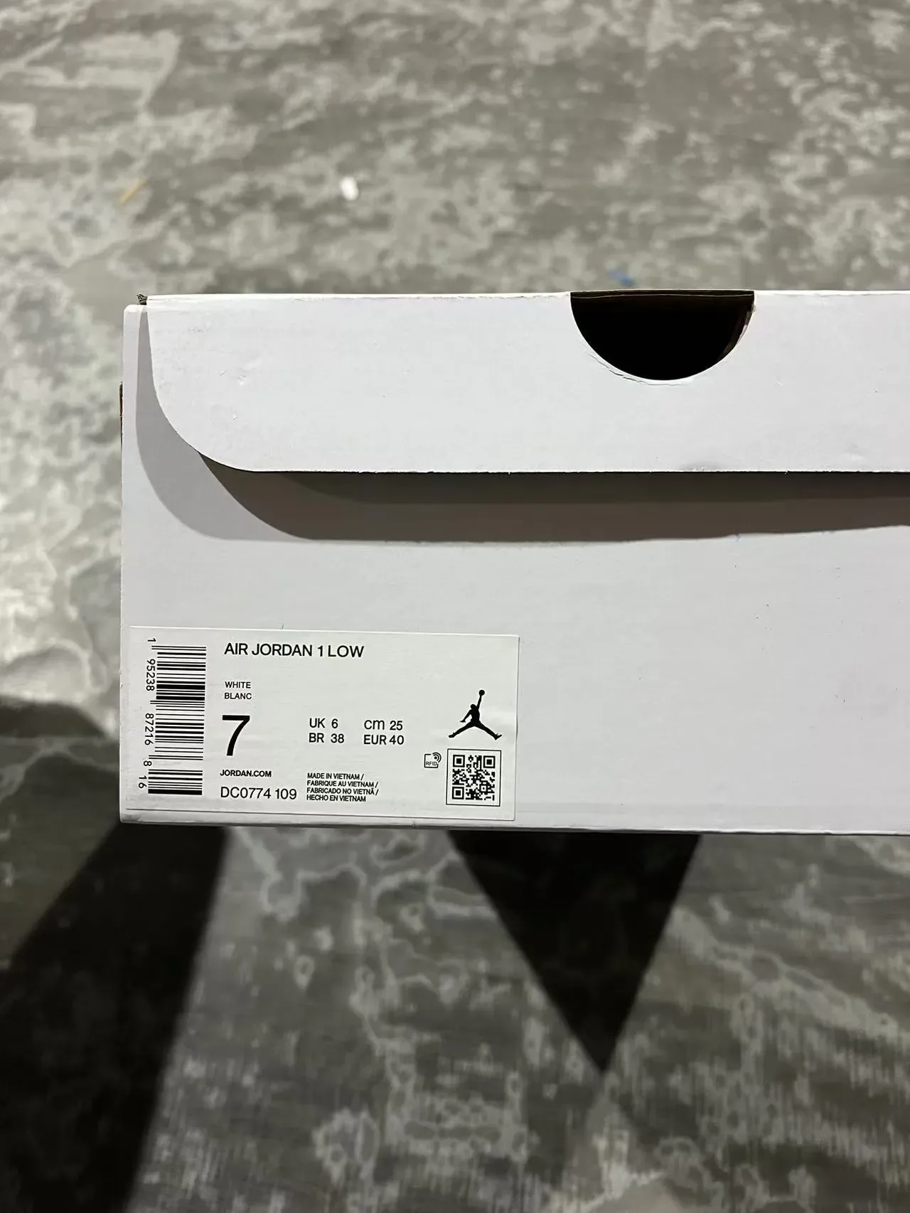 Nike Air Jordan 1 Low Pink Accent Lifestyle Sneakers 9
