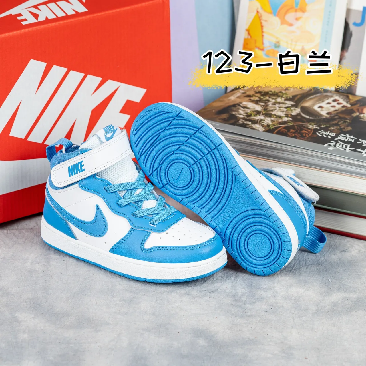 Nike Air Jordan 1 White Black Pink Basketball Shoes 9
