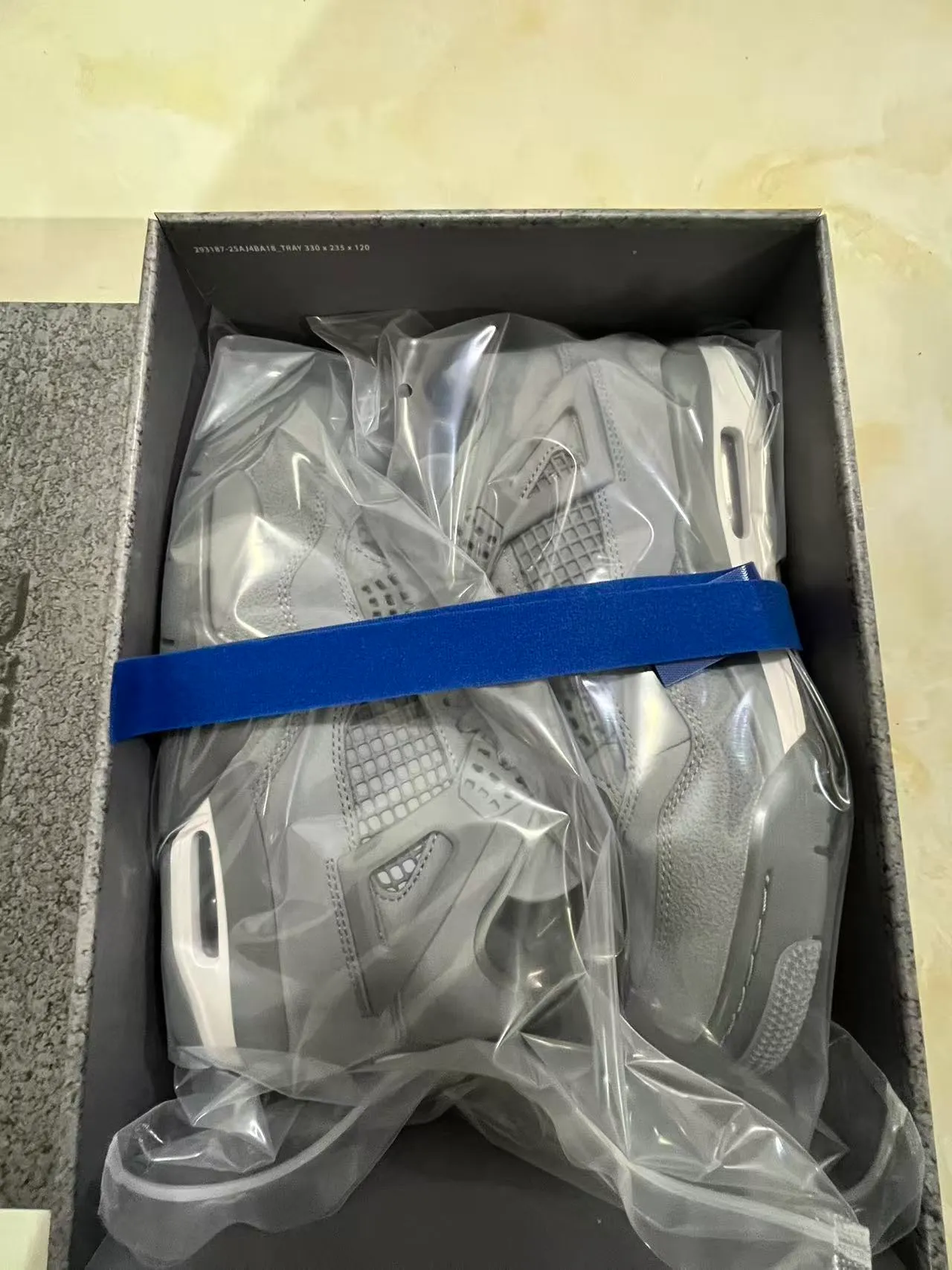 Nike Air Jordan 4 Gray Monochrome Basketball Shoes 10