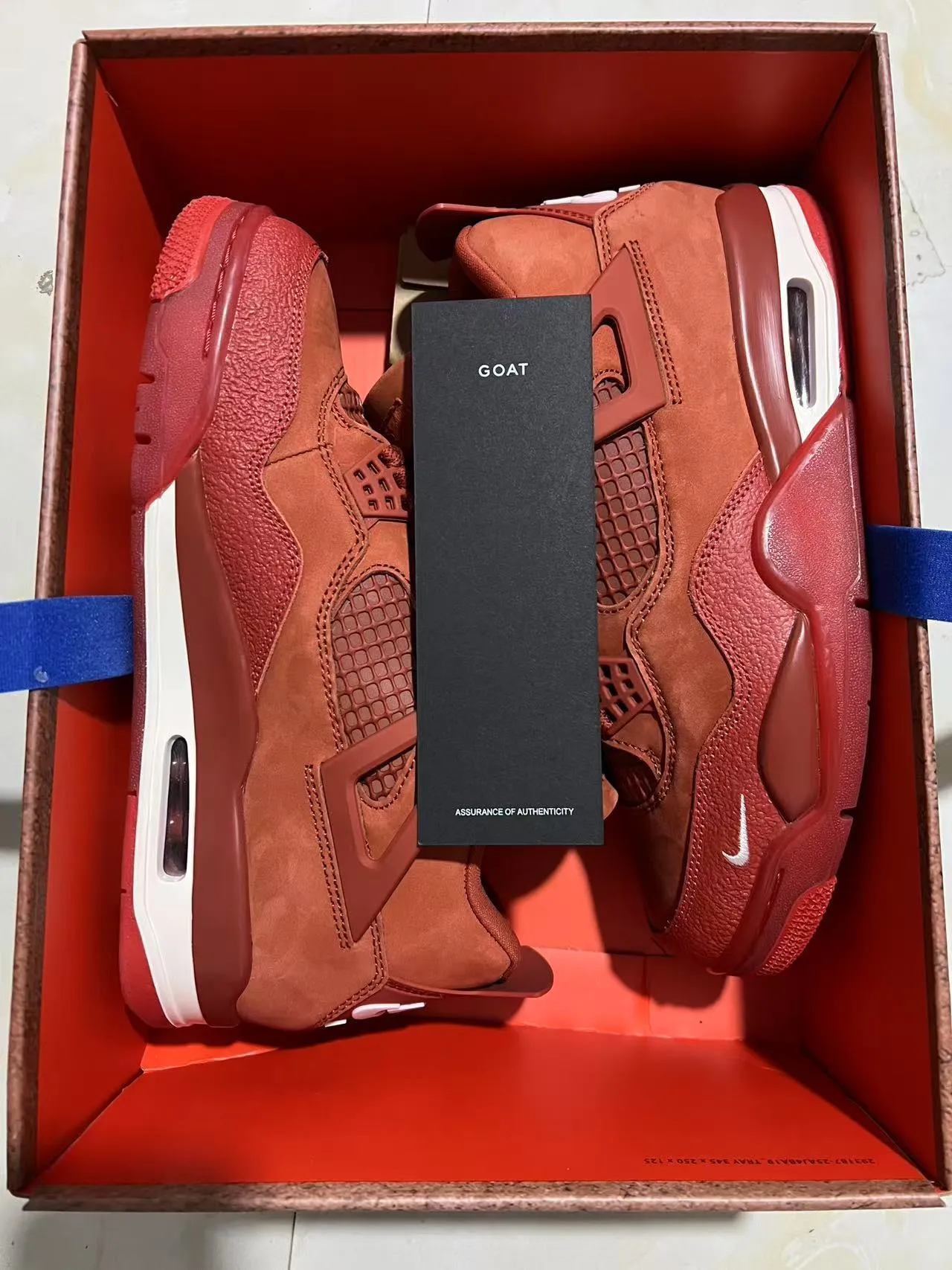 Nike Air Jordan 4 Monochromatic Red Basketball Shoes 14