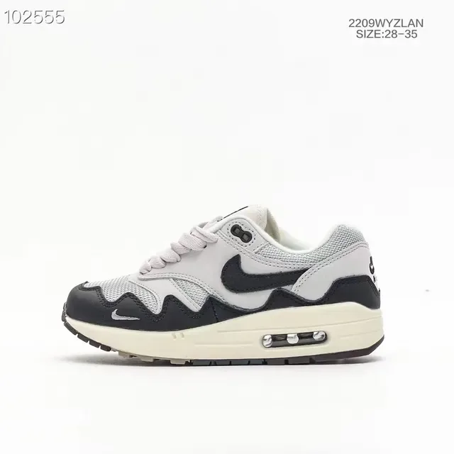 Nike Air Max 1 Light Gray Teal Lifestyle Sneakers 10