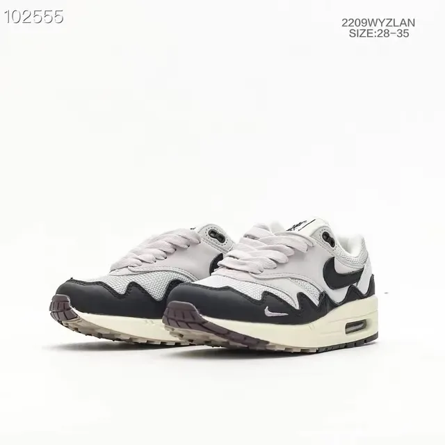Nike Air Max 1 Light Gray Teal Lifestyle Sneakers 14