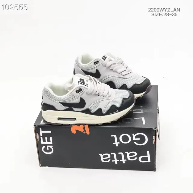Nike Air Max 1 Light Gray Teal Lifestyle Sneakers 15