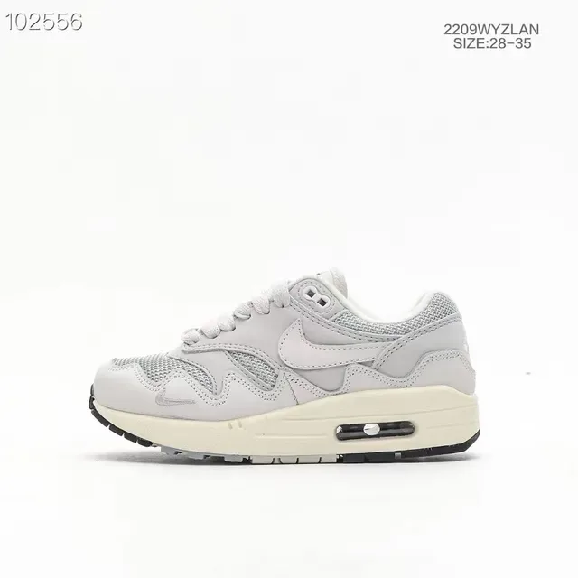 Nike Air Max 1 Light Gray Teal Lifestyle Sneakers 16