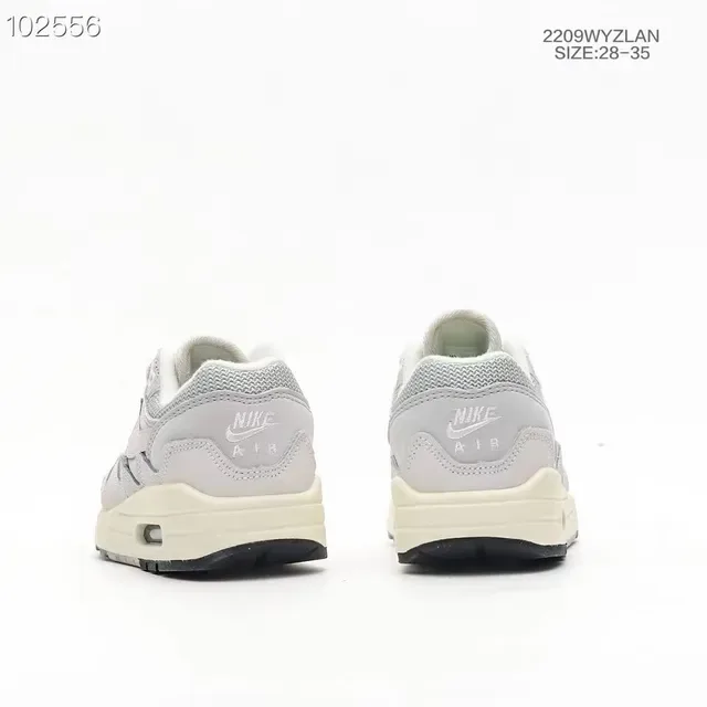 Nike Air Max 1 Light Gray Teal Lifestyle Sneakers 19