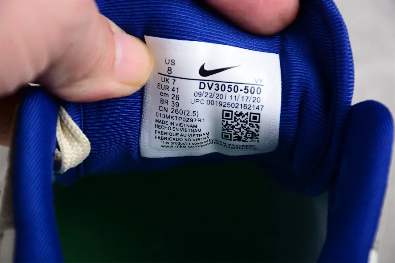 Nike Air Max 1 Off-White Gray Yellow Blue Lifestyle Sneakers 3