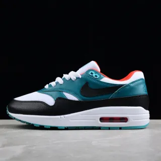 Nike Air Max 1 Teal Black White Orange Lifestyle Sneakers