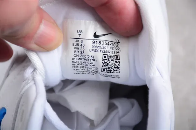 Nike Air Max 1 White Blue Gum Lifestyle Sneakers 3