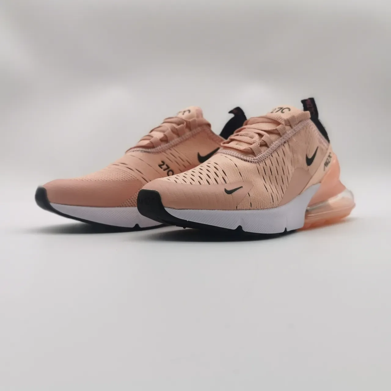Nike Air Max 270 Peach Pink Lifestyle Sneakers 6