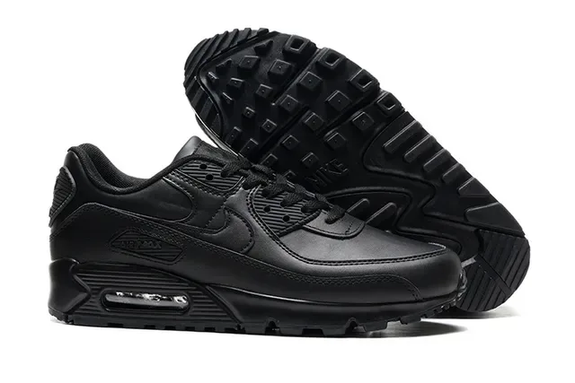 Nike Air Max 90 Black Lifestyle Sneakers 4