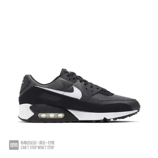 Nike Air Max 90 Black White Lifestyle Sneakers 4