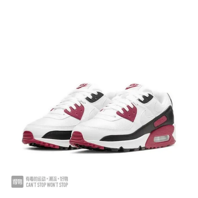 Nike Air Max 90 White Black Pink Lifestyle Sneakers 4