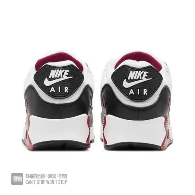 Nike Air Max 90 White Black Pink Lifestyle Sneakers 5