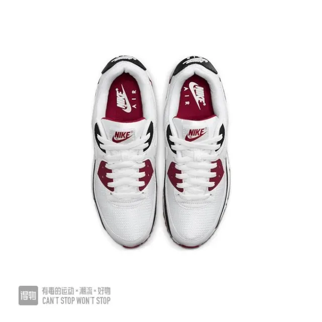 Nike Air Max 90 White Black Pink Lifestyle Sneakers 6