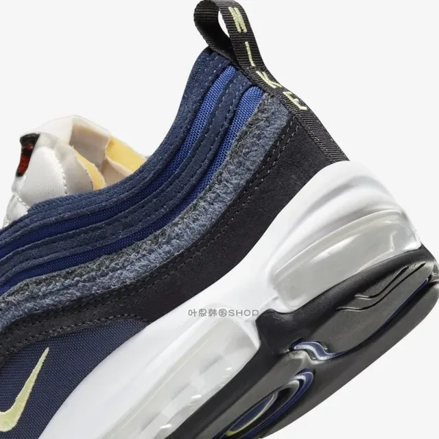 Nike Air Max 97 Navy Black White Lifestyle Sneakers 2