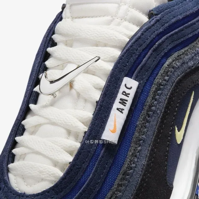 Nike Air Max 97 Navy Black White Lifestyle Sneakers 3