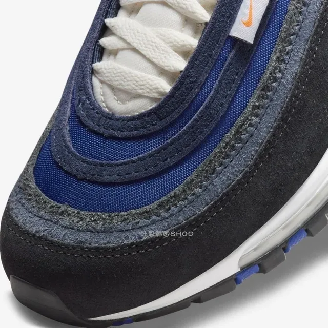 Nike Air Max 97 Navy Black White Lifestyle Sneakers 4