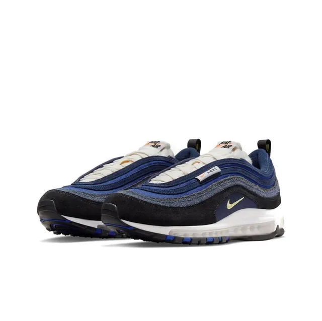 Nike Air Max 97 Navy Black White Lifestyle Sneakers 8