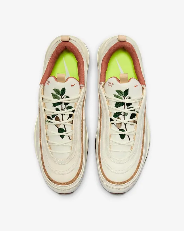 Nike Air Max 97 Off-White and Terracotta Lifestyle Sneakers 7