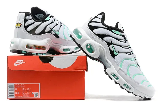 Nike Air Max Plus Black and Red Lifestyle Sneakers 13